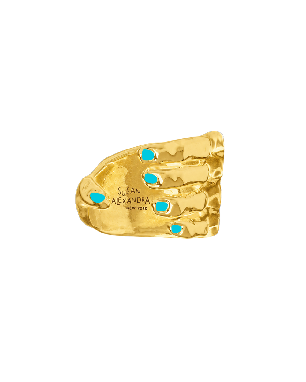 Gold Baby Hold On Ring