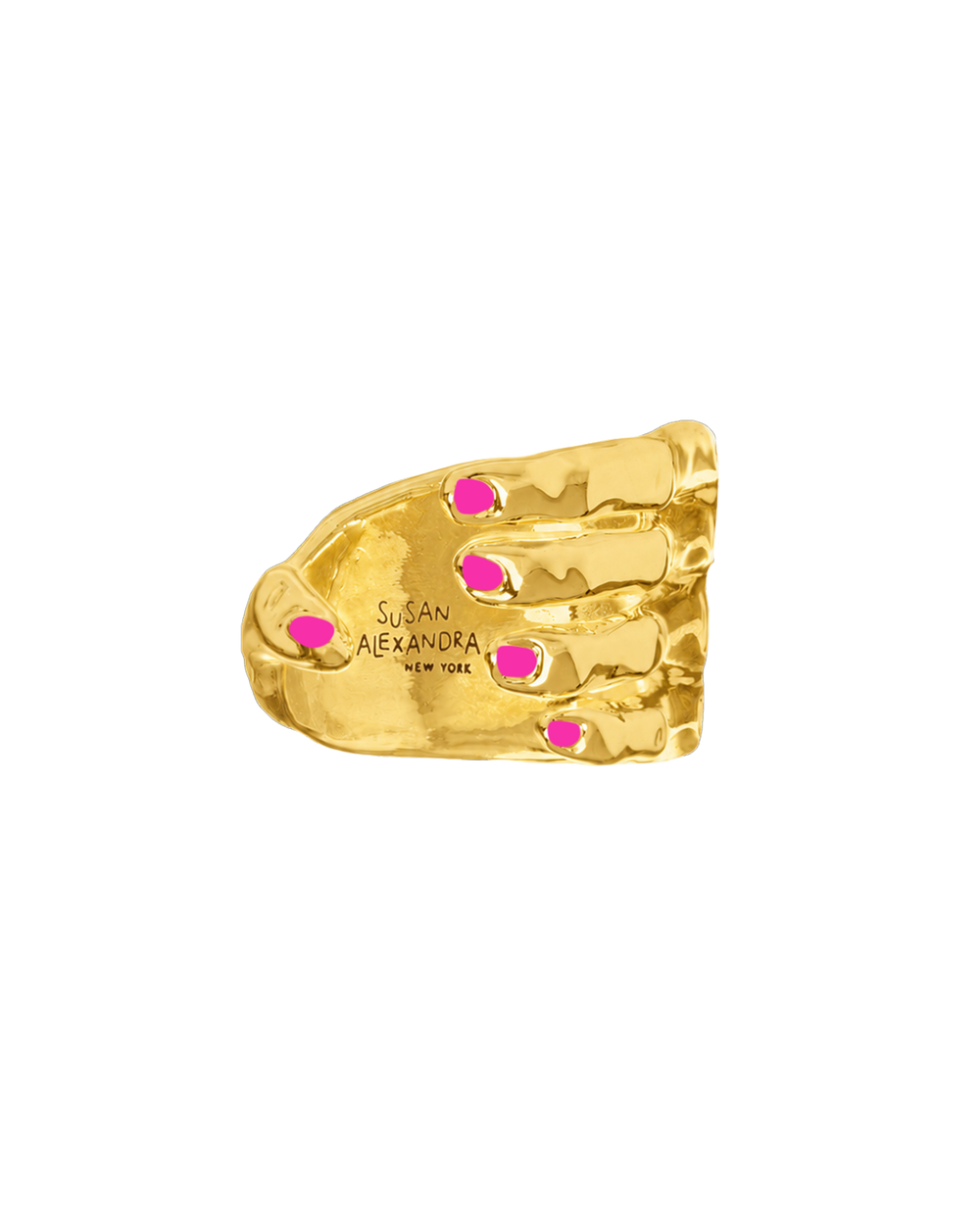 Gold Baby Hold On Ring