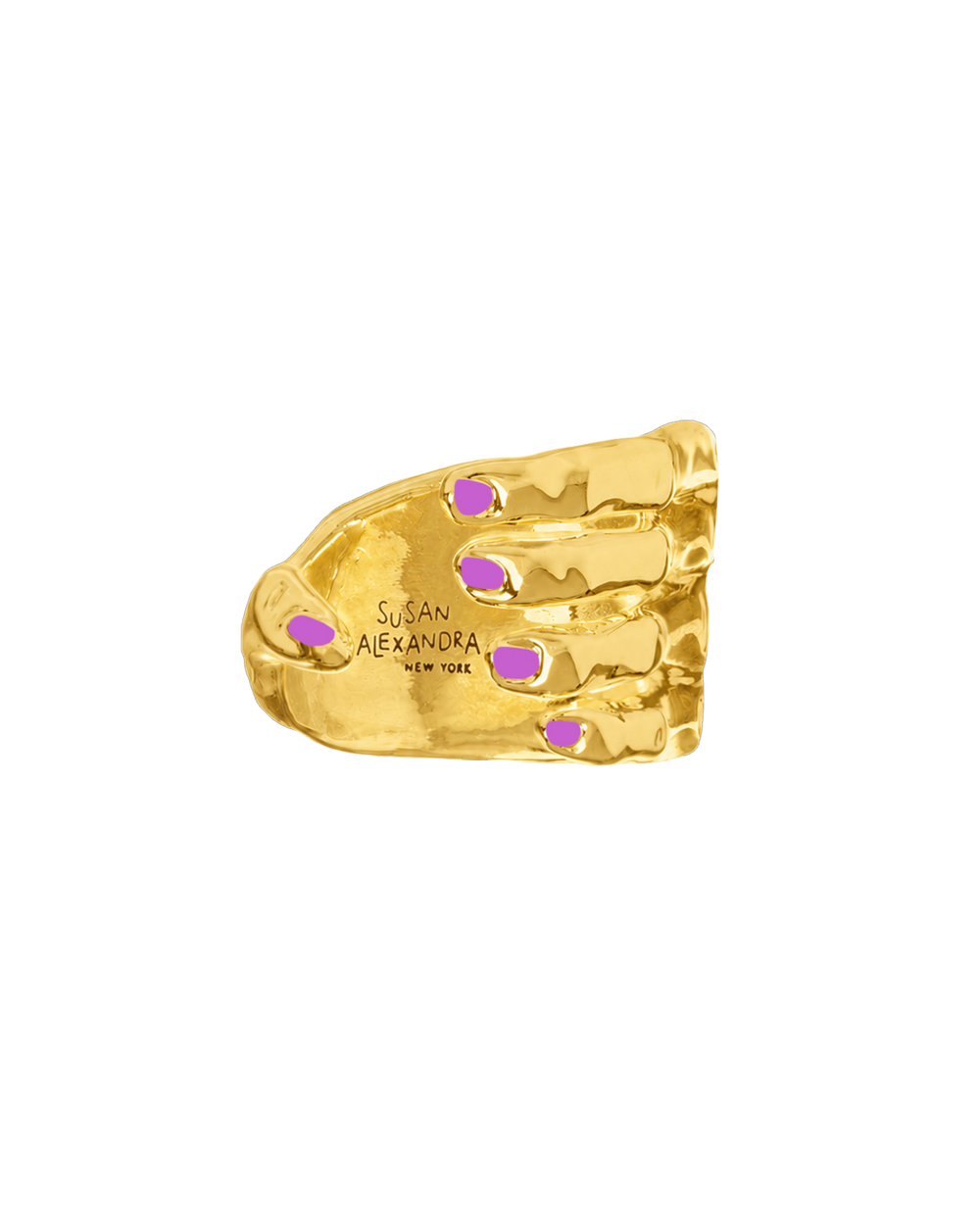 Gold Baby Hold On Ring