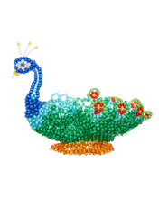 Load image into Gallery viewer, Peacock Fruit Bowl