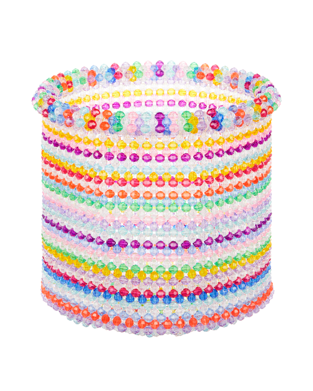 Beaded Trash Can