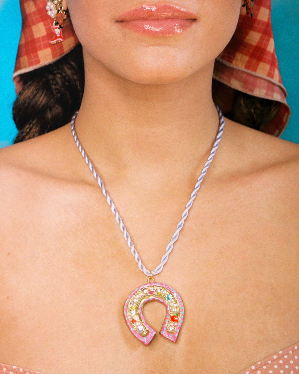 Dolly Horseshoe Necklace