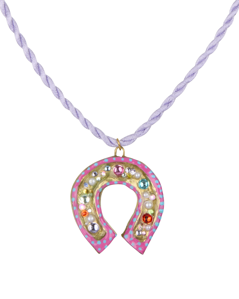 Dolly Horseshoe Necklace