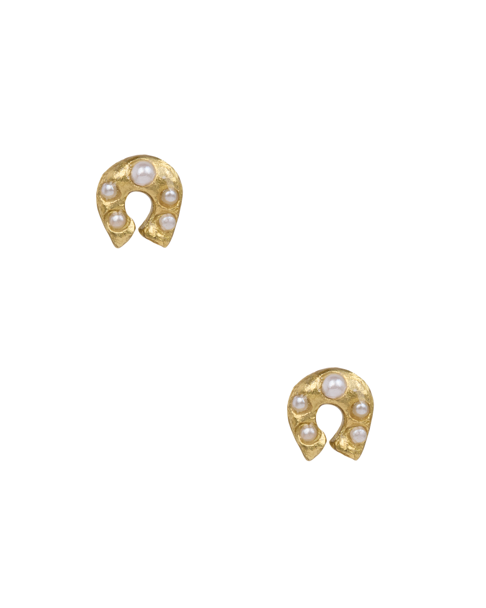 Lucky Horseshoe Studs