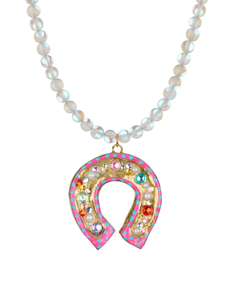 Dolly Horseshoe Necklace – Susan Alexandra