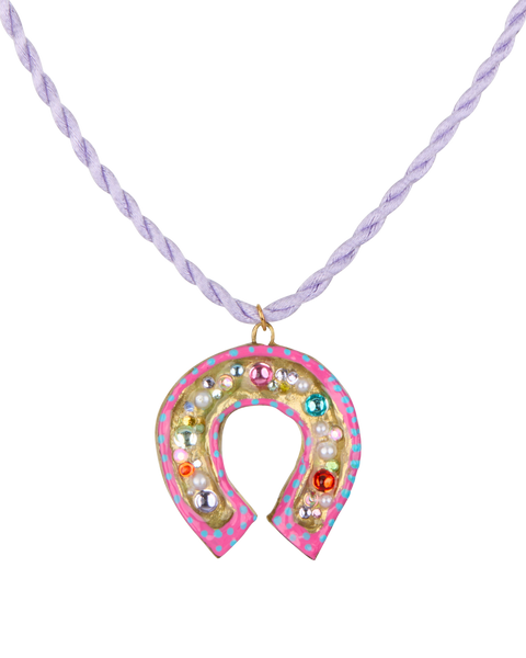 Dolly Horseshoe Necklace – Susan Alexandra