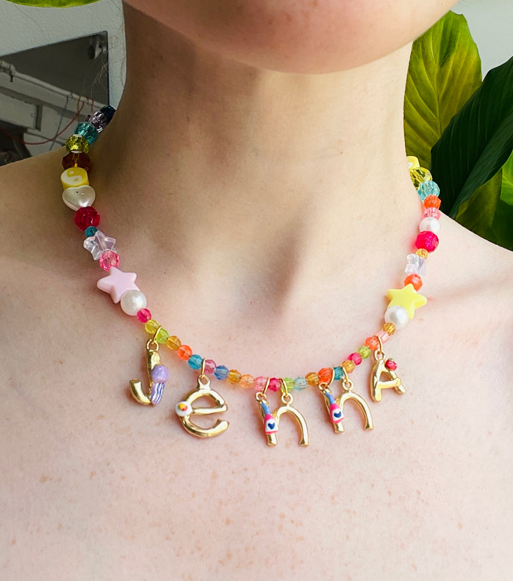 *Make Your Own* Kooky Spells + Numbers Necklace