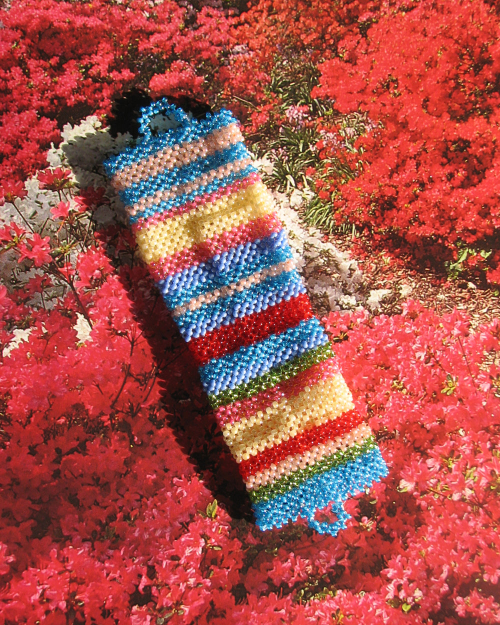 Casanova Beaded Mezuzah
