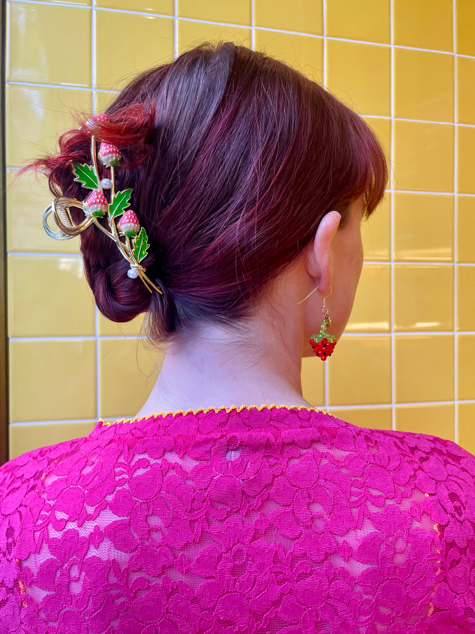 Strawberry Hair Clip