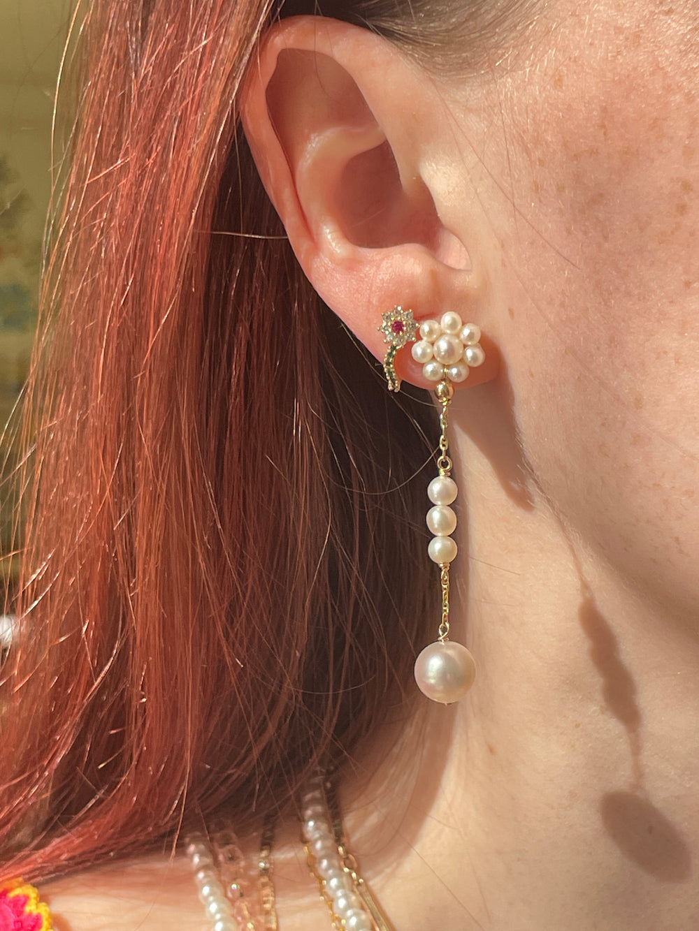 Gigi Pearl Earrings