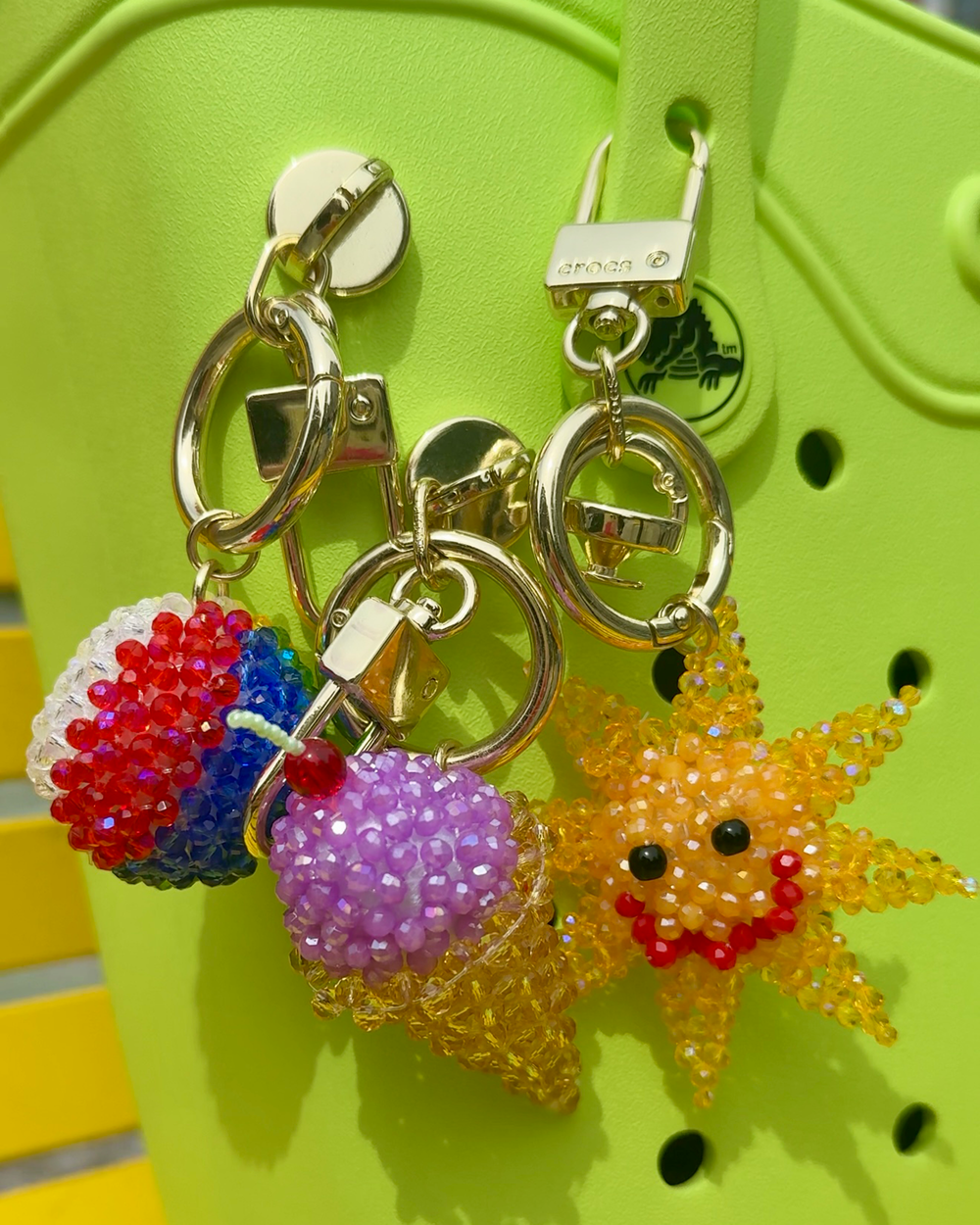 Crocs™ x SA Beach Day Bag Charm Jibbitz™ 3 Pack