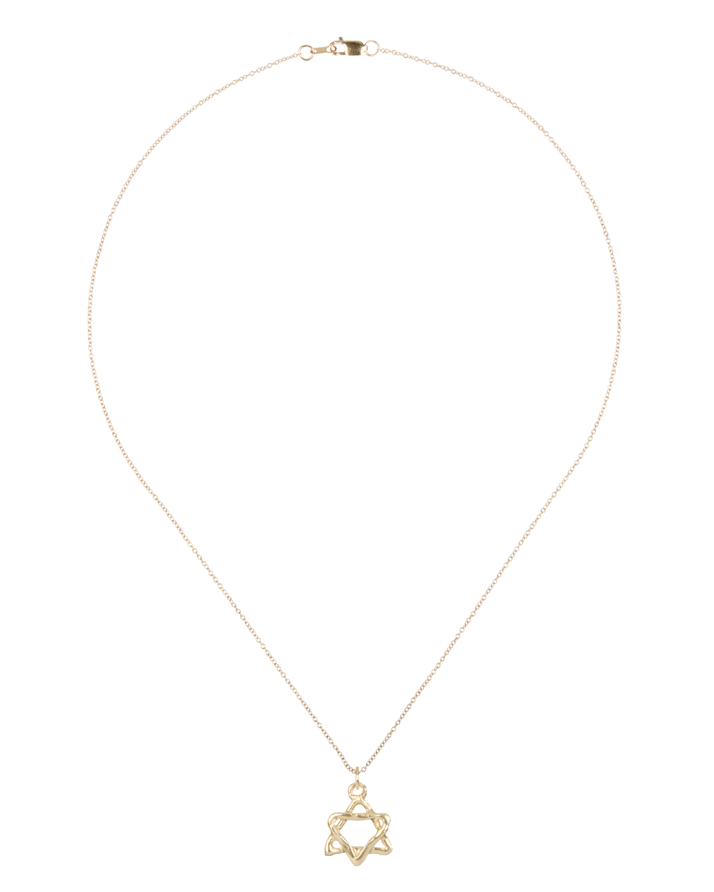 Prayer Necklace in 14k Gold