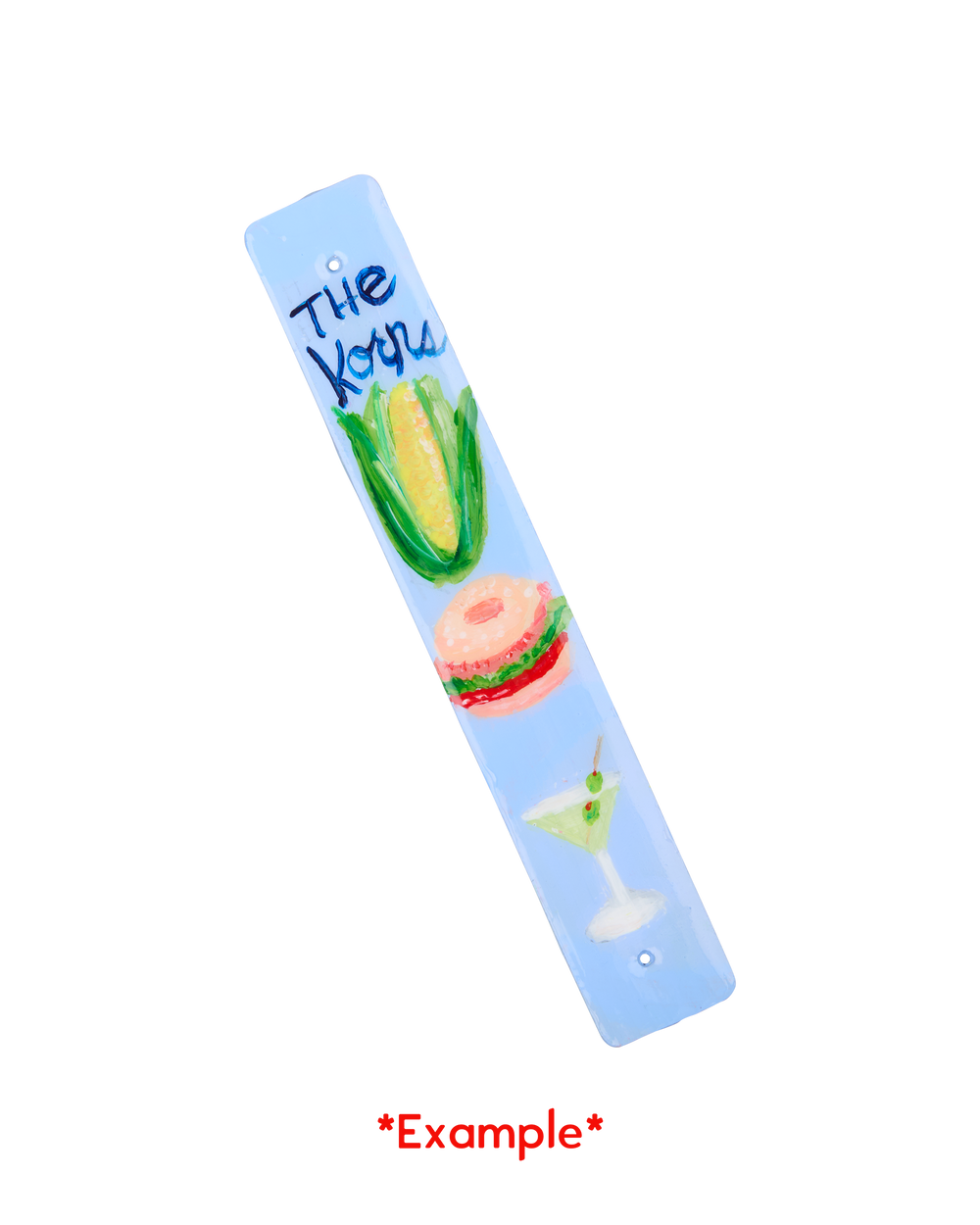 *CUSTOM* Hand-Painted Mezuzah