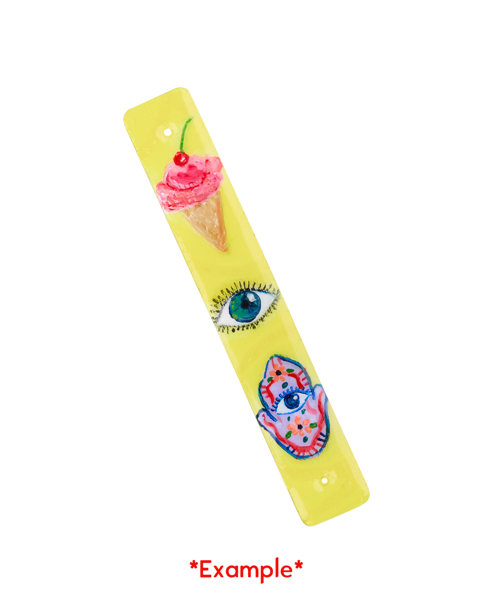 *CUSTOM* Hand-Painted Mezuzah
