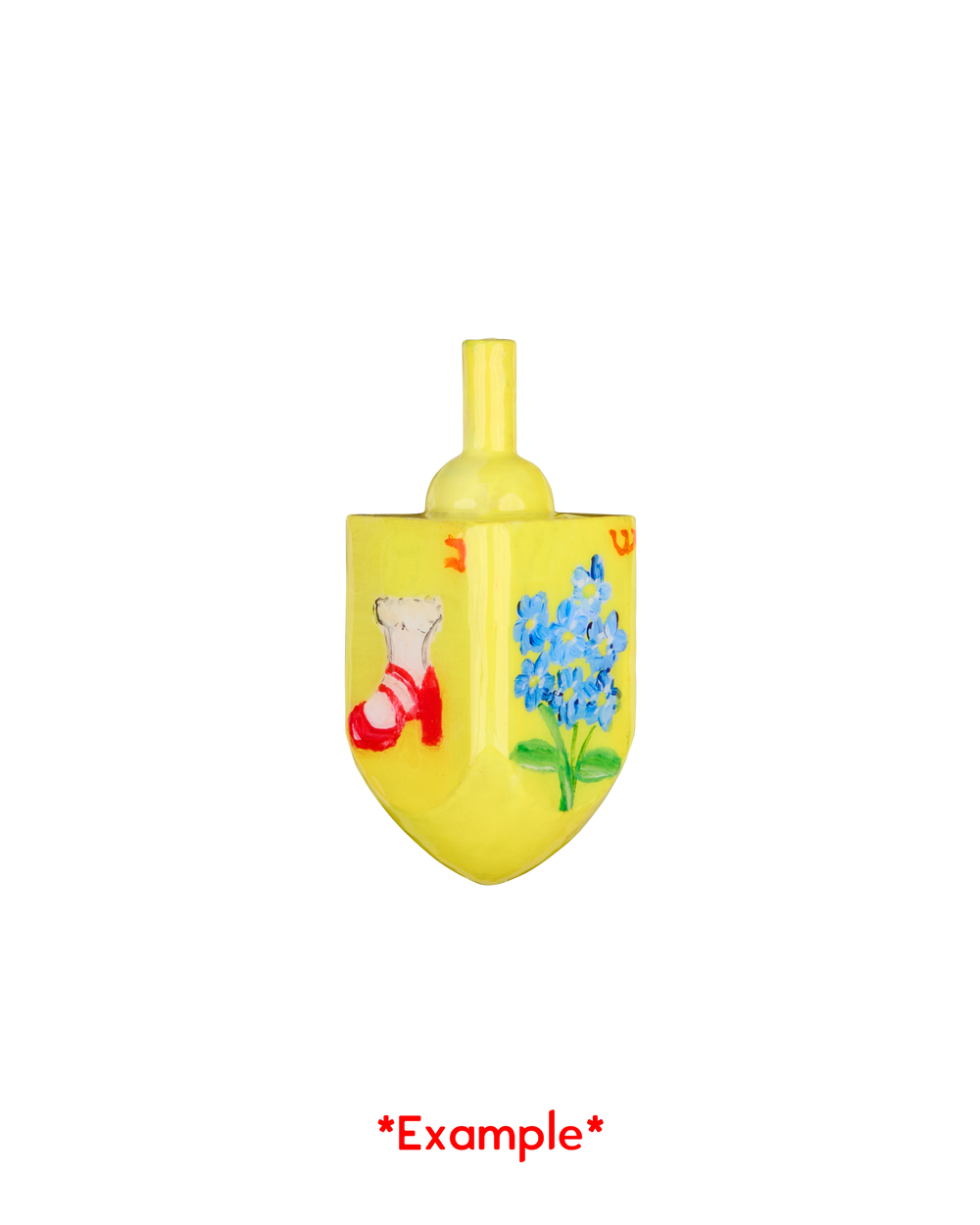 *CUSTOM* Hand-Painted Dreidel