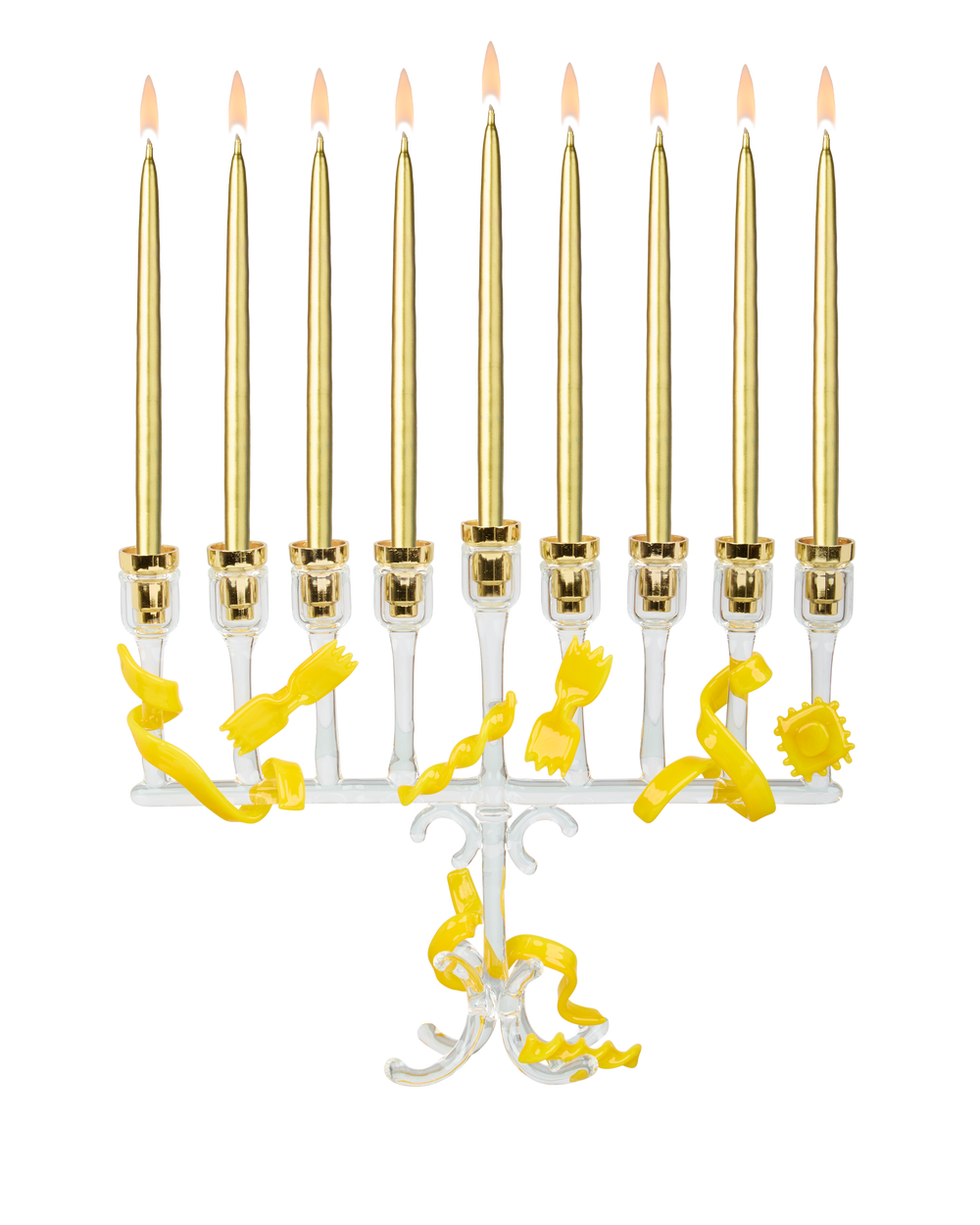Pasta Please! Menorah
