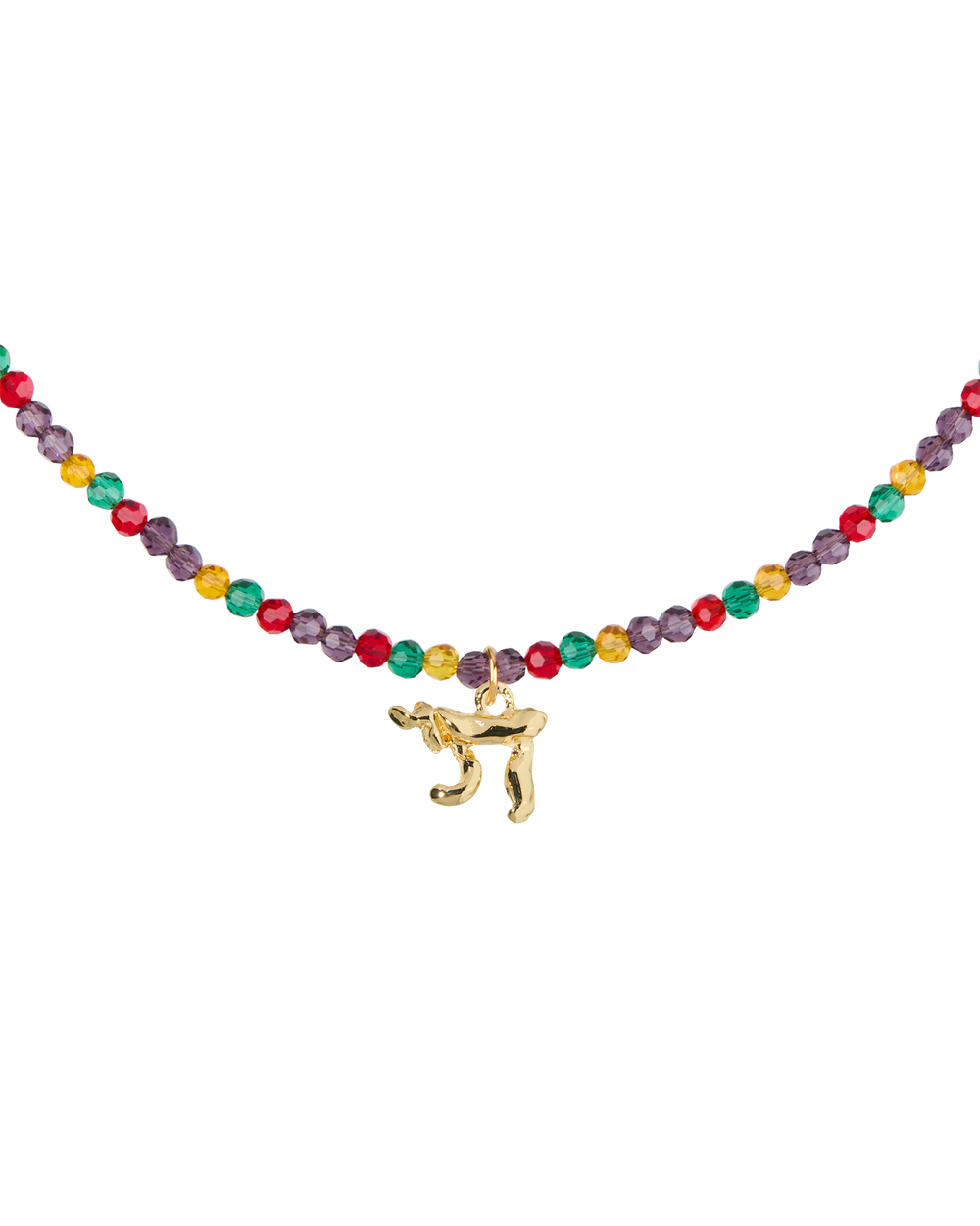 Chai Necklace in Bronze