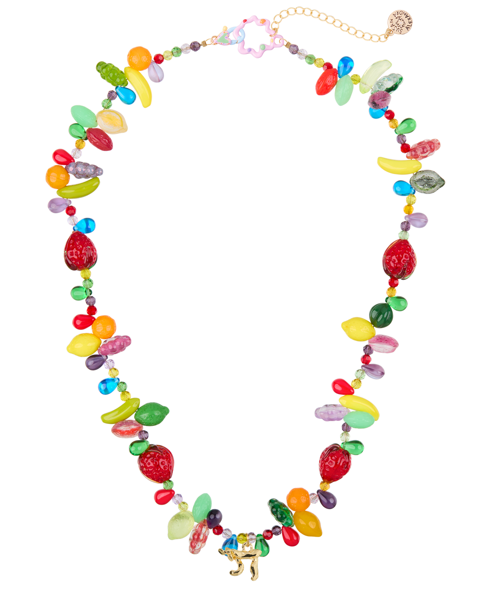 Chai Necklace in Bronze