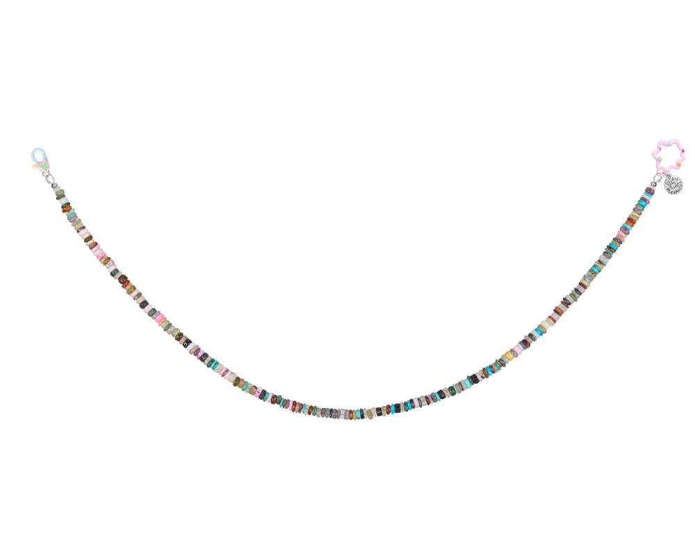 Chrome Tiny Joys Necklace on Vortex Chain