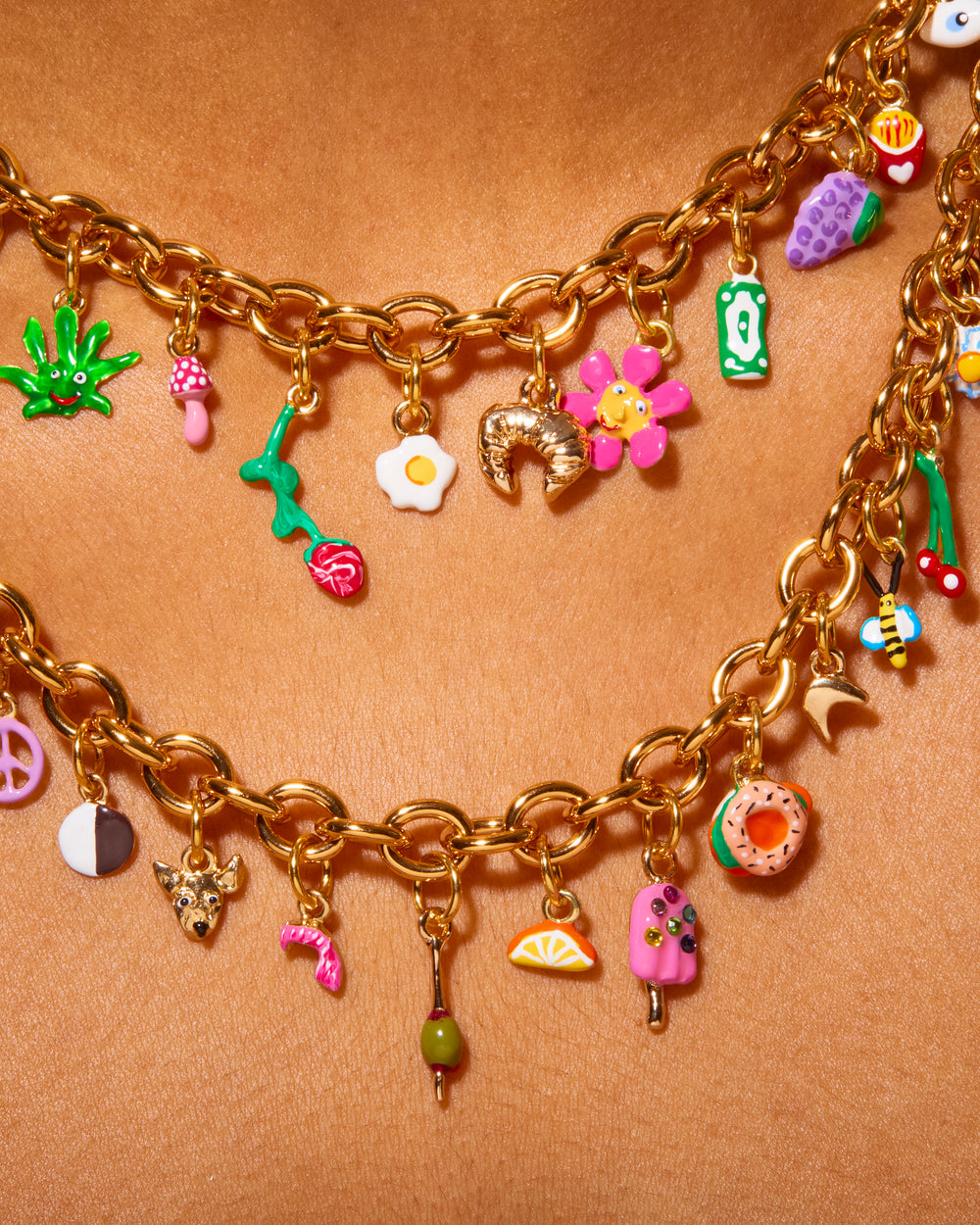*Make Your Own* Chunky Chain Tiny Joys Necklace