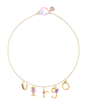 Load image into Gallery viewer, *Make Your Own* Bronze Spells &amp; Numbers Necklace
