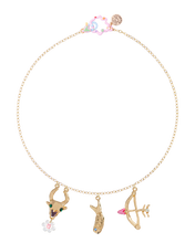 Load image into Gallery viewer, *Zodiac* Sun, Moon &amp; Rising Necklace