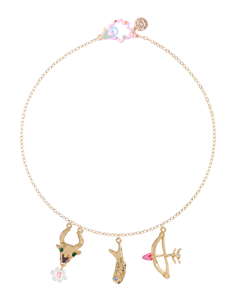 *Zodiac* Sun, Moon & Rising Necklace