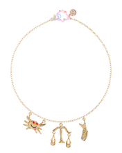 Load image into Gallery viewer, *Zodiac* Sun, Moon &amp; Rising Necklace