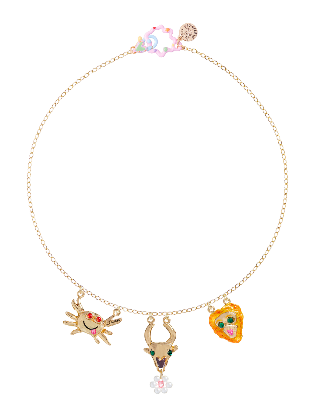 *Zodiac* Sun, Moon & Rising Necklace