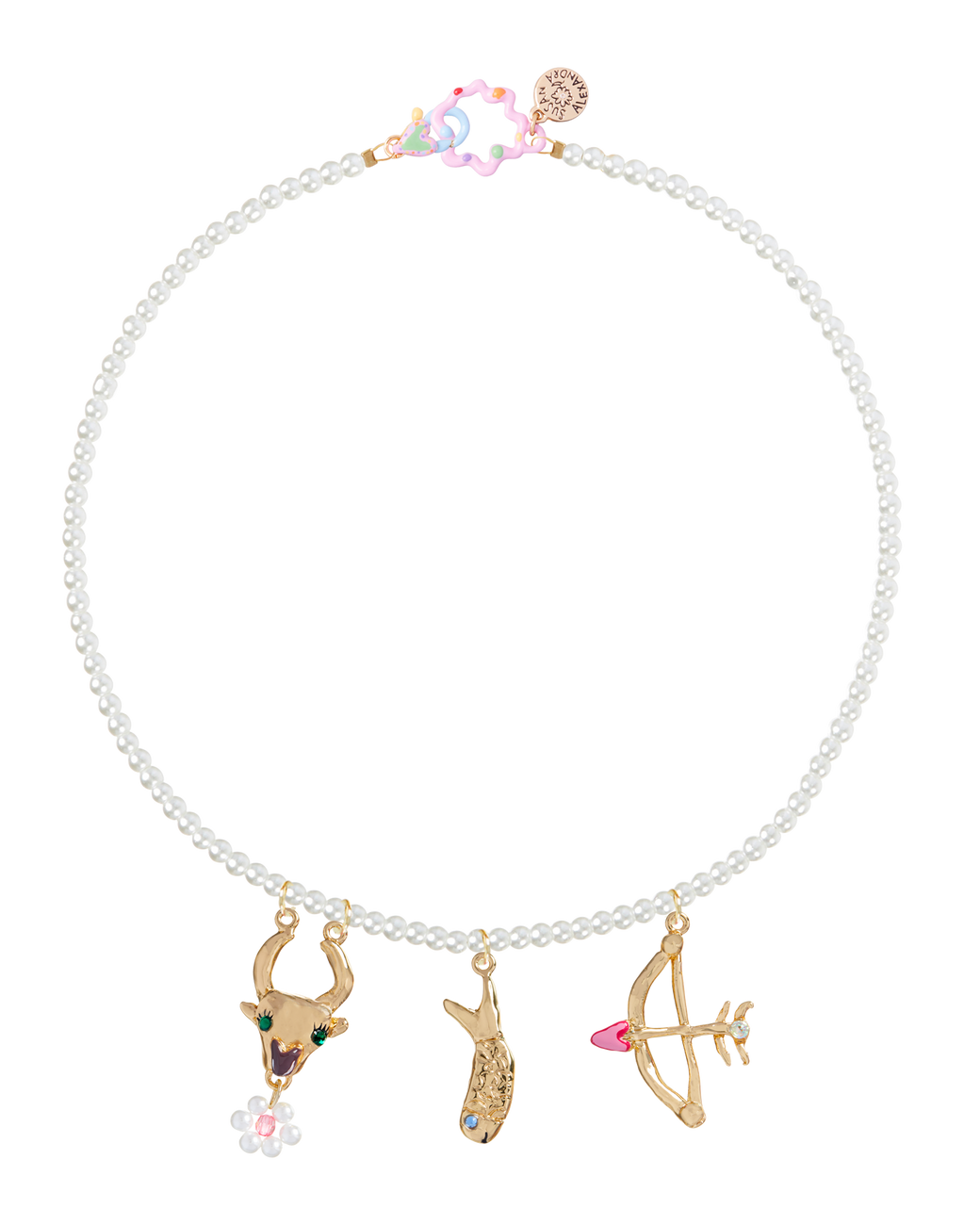 *Zodiac* Sun, Moon & Rising Necklace