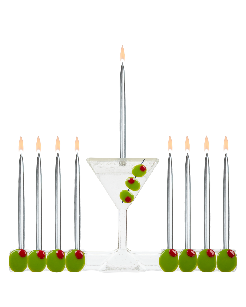 Dirty Martini Menorah