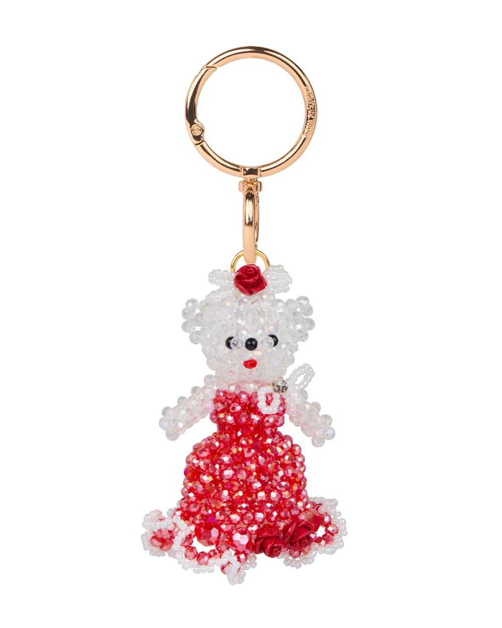 Gussied Up Teddy Bag Charm