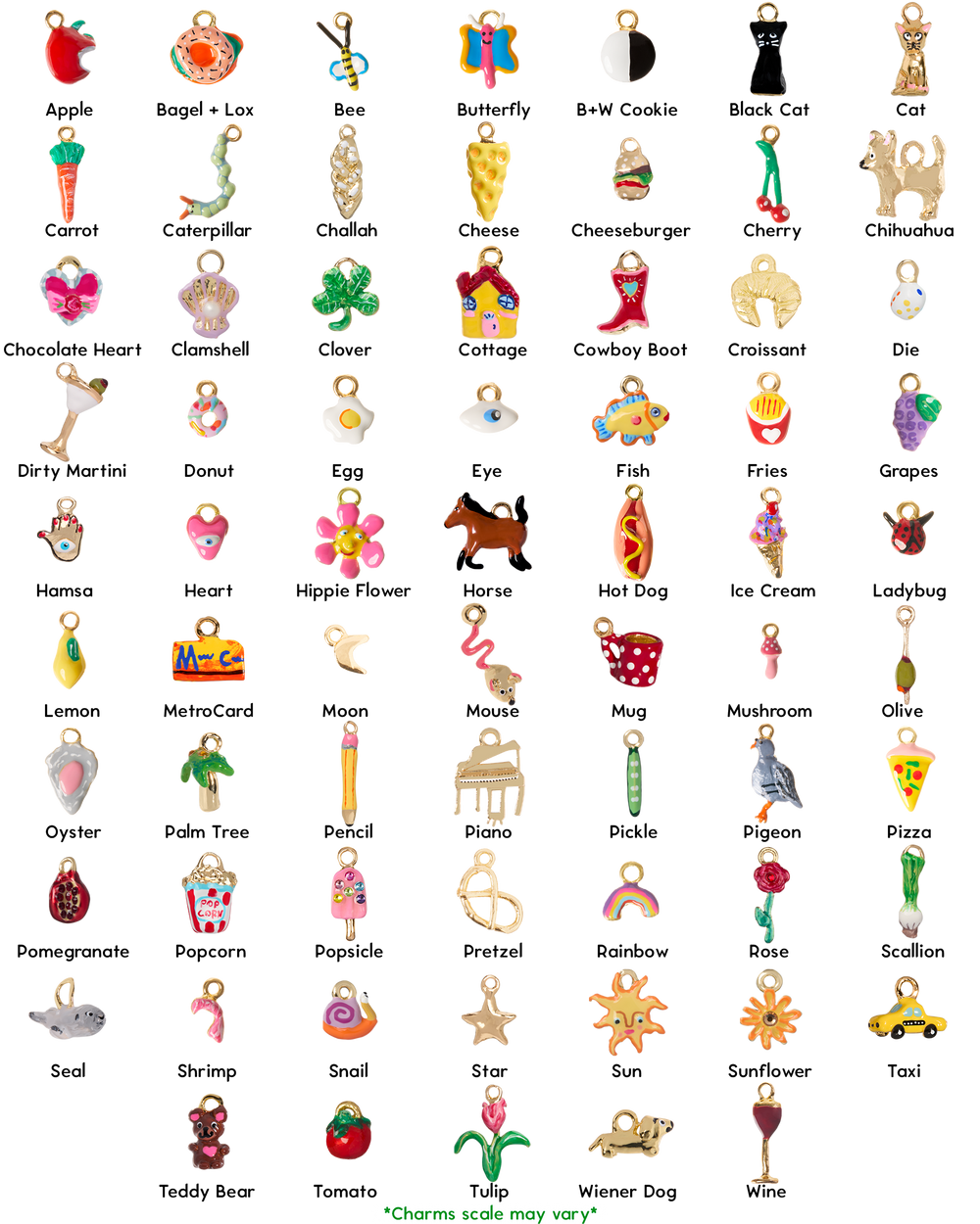 Bronze Tiny Joys Lucky Charms