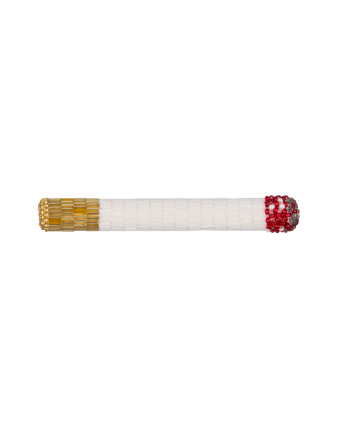 cigarette brooch Beaded Pin Made in China. Skull Cigarette Round Brooch Pin