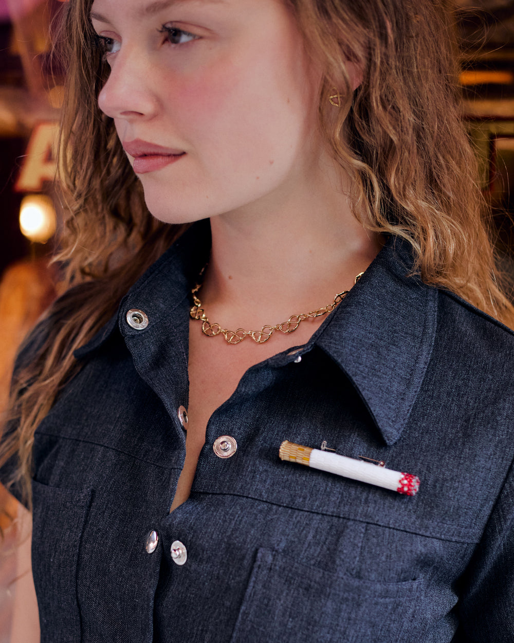 Cigg Brooch