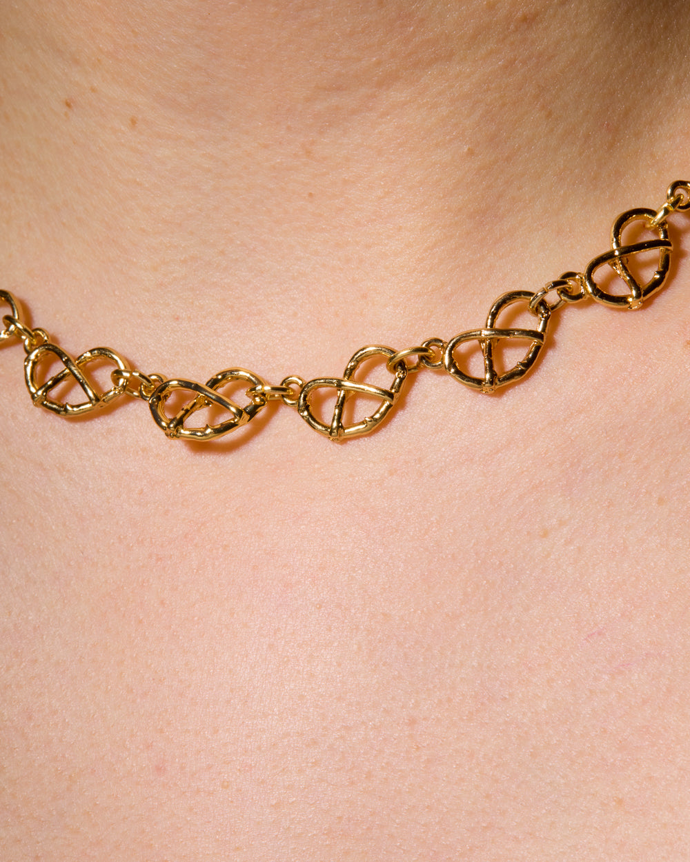 Pretzel Chain Necklace