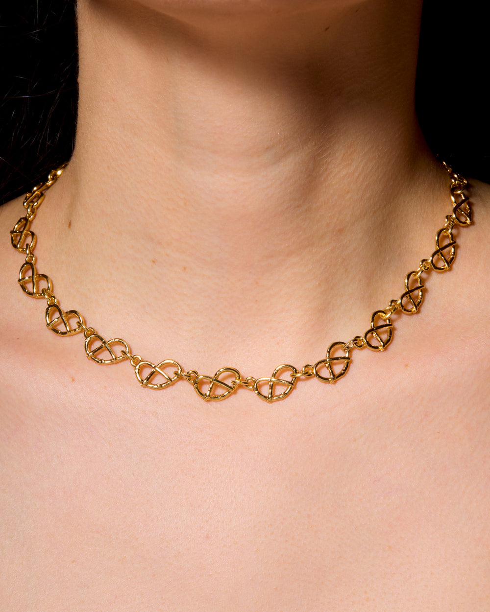 Pretzel Chain Necklace