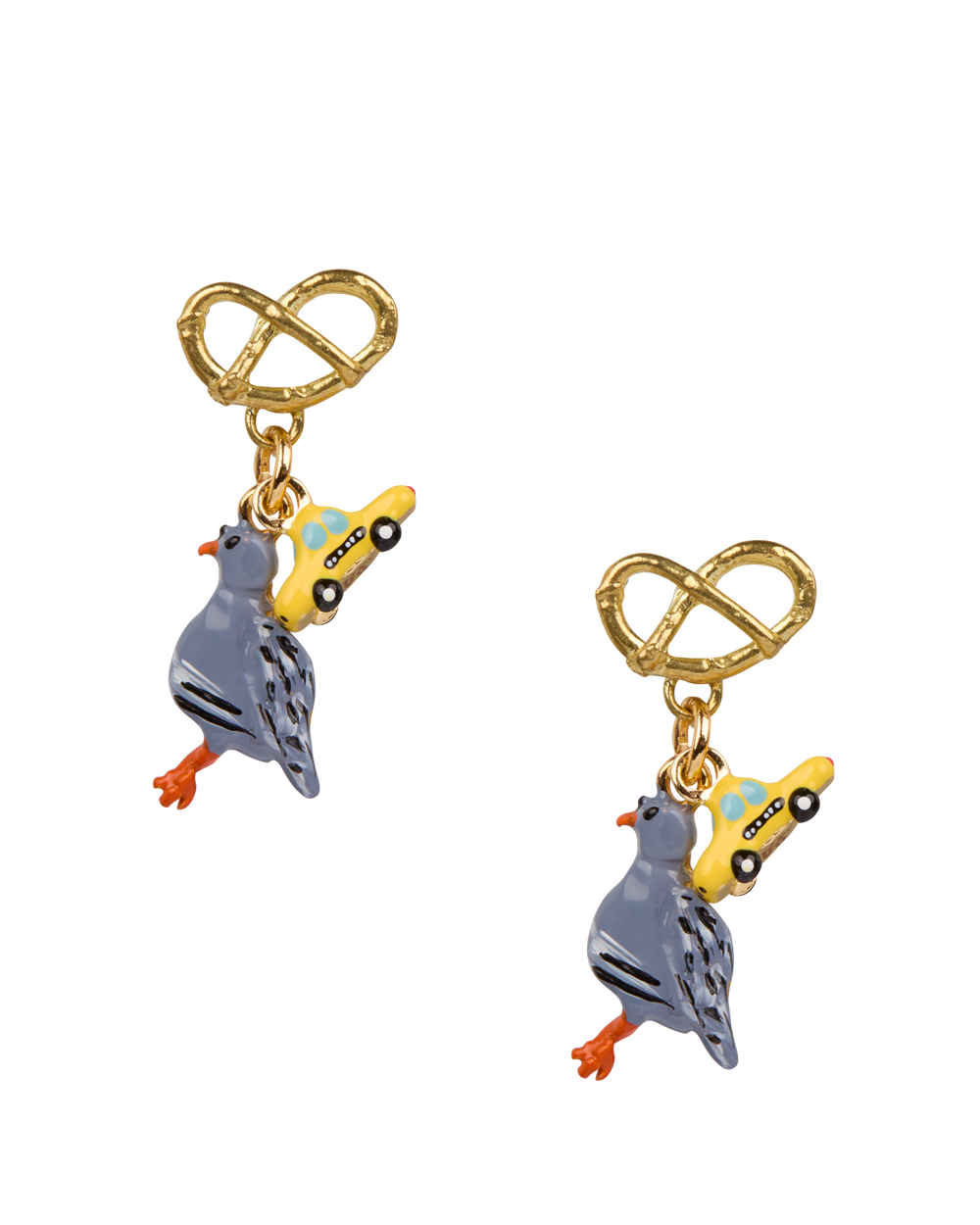 Pretzel Drop Earrings