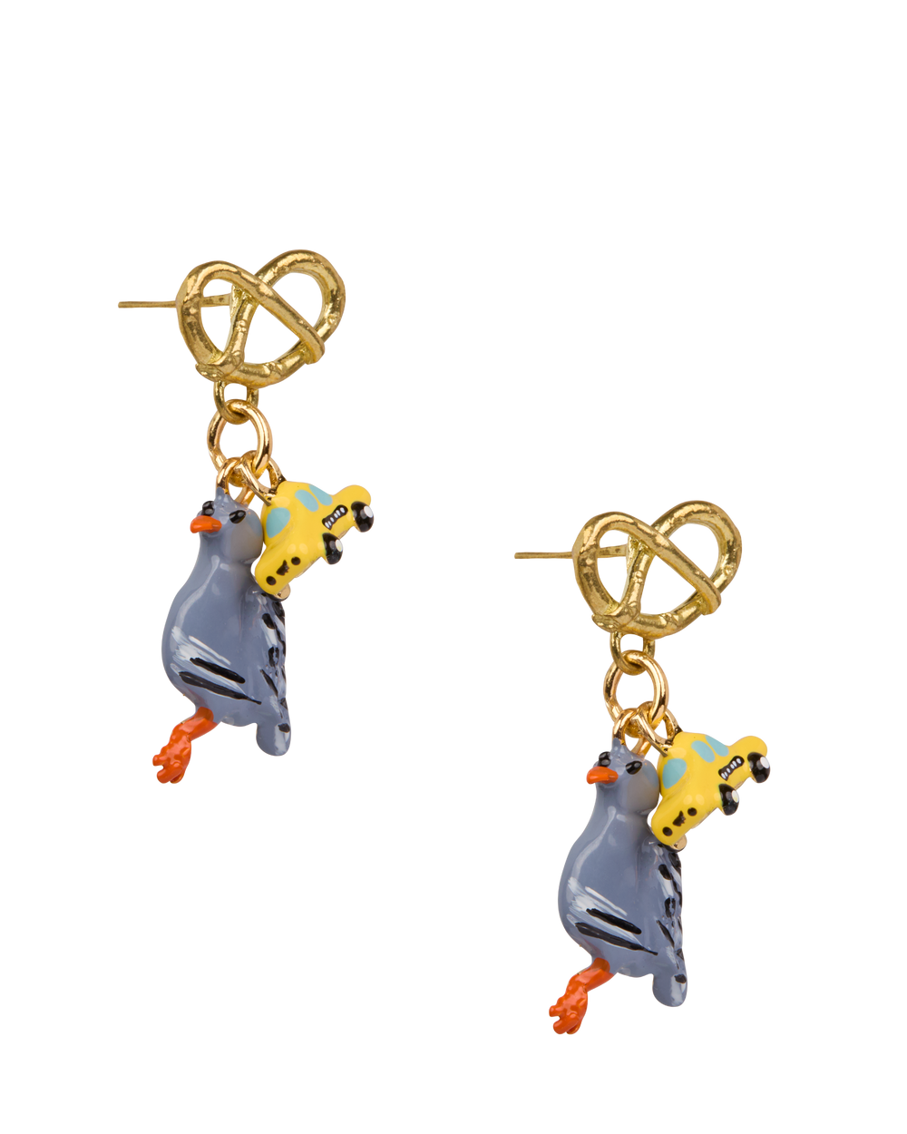 Pretzel Drop Earrings