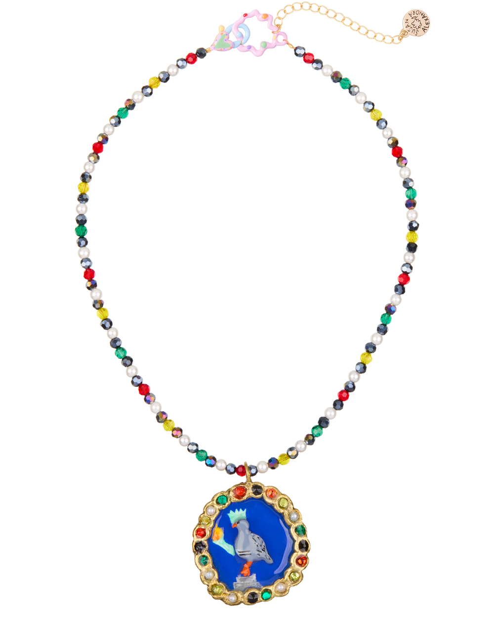 Statue of Pidgerty Necklace