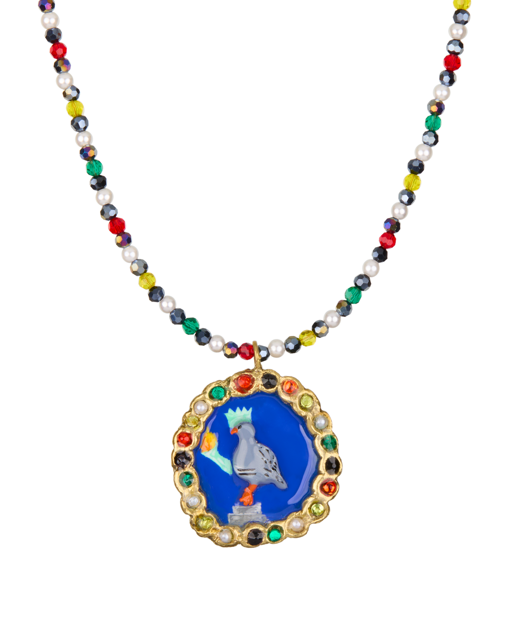 Statue of Pidgerty Necklace