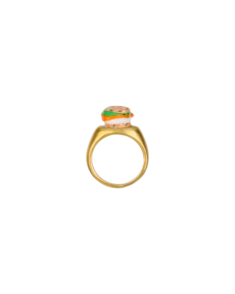 Everything With Lox Signet Ring