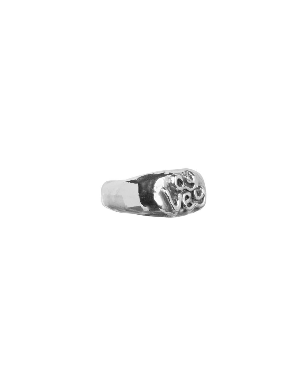 Sterling Silver Oy Vey Ring