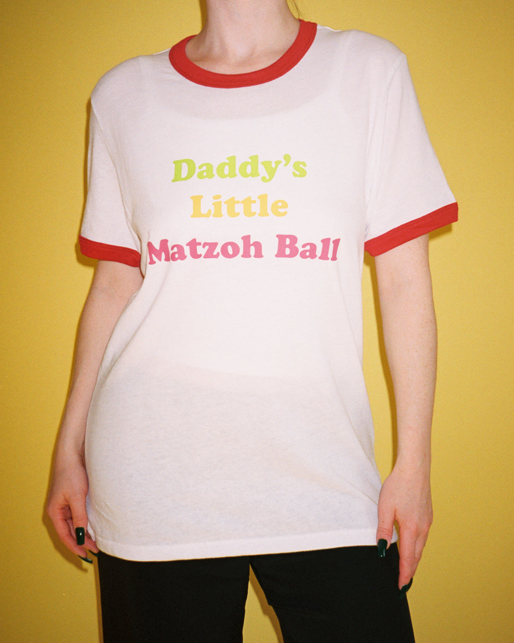 Daddy's Little Matzoh Ball Tee - Adult