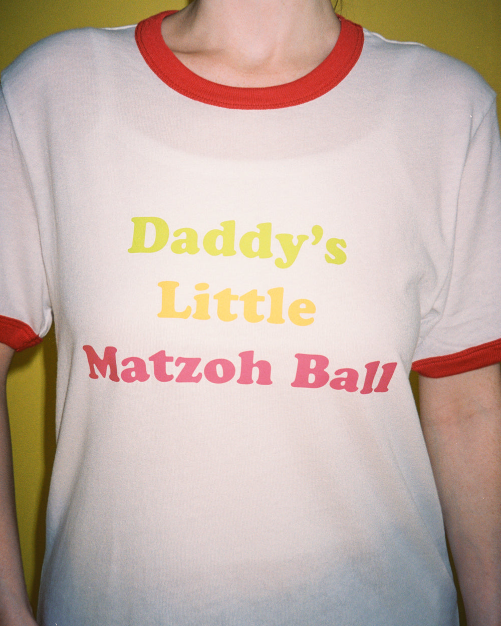 Daddy's Little Matzoh Ball Tee - Adult