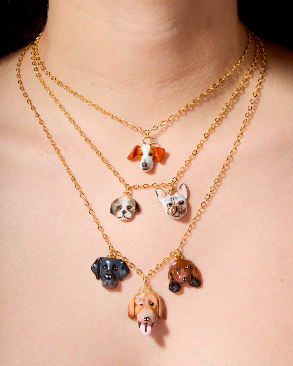 *CUSTOM* Pet Portrait Necklace in Sterling Silver