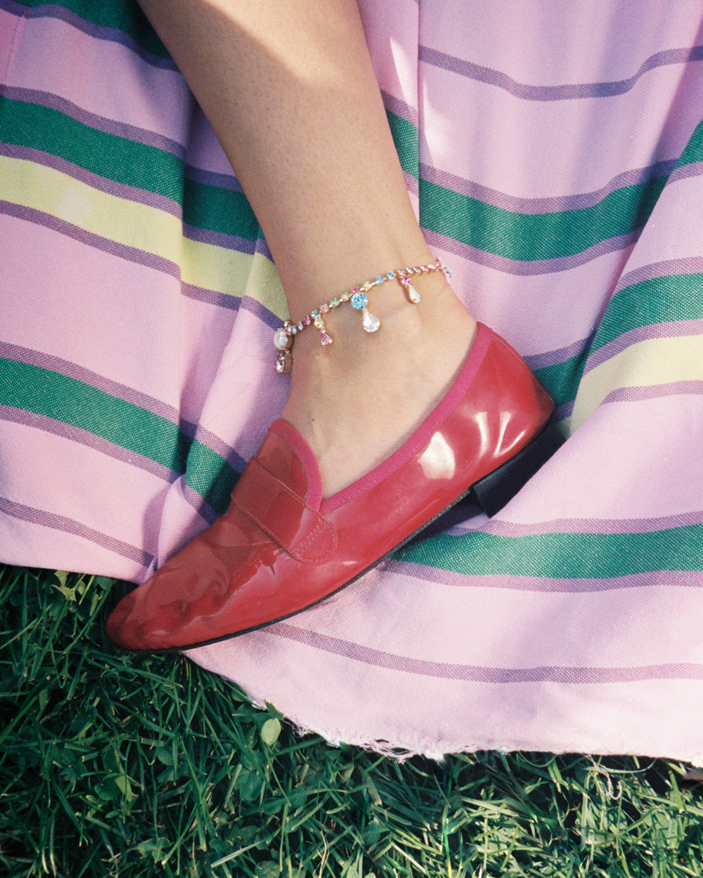 Shirley Temple Anklet