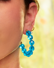 Load image into Gallery viewer, Zodiac Birthstone Hoops