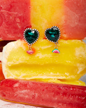 Load image into Gallery viewer, Candy Heart Clip-On Earrings
