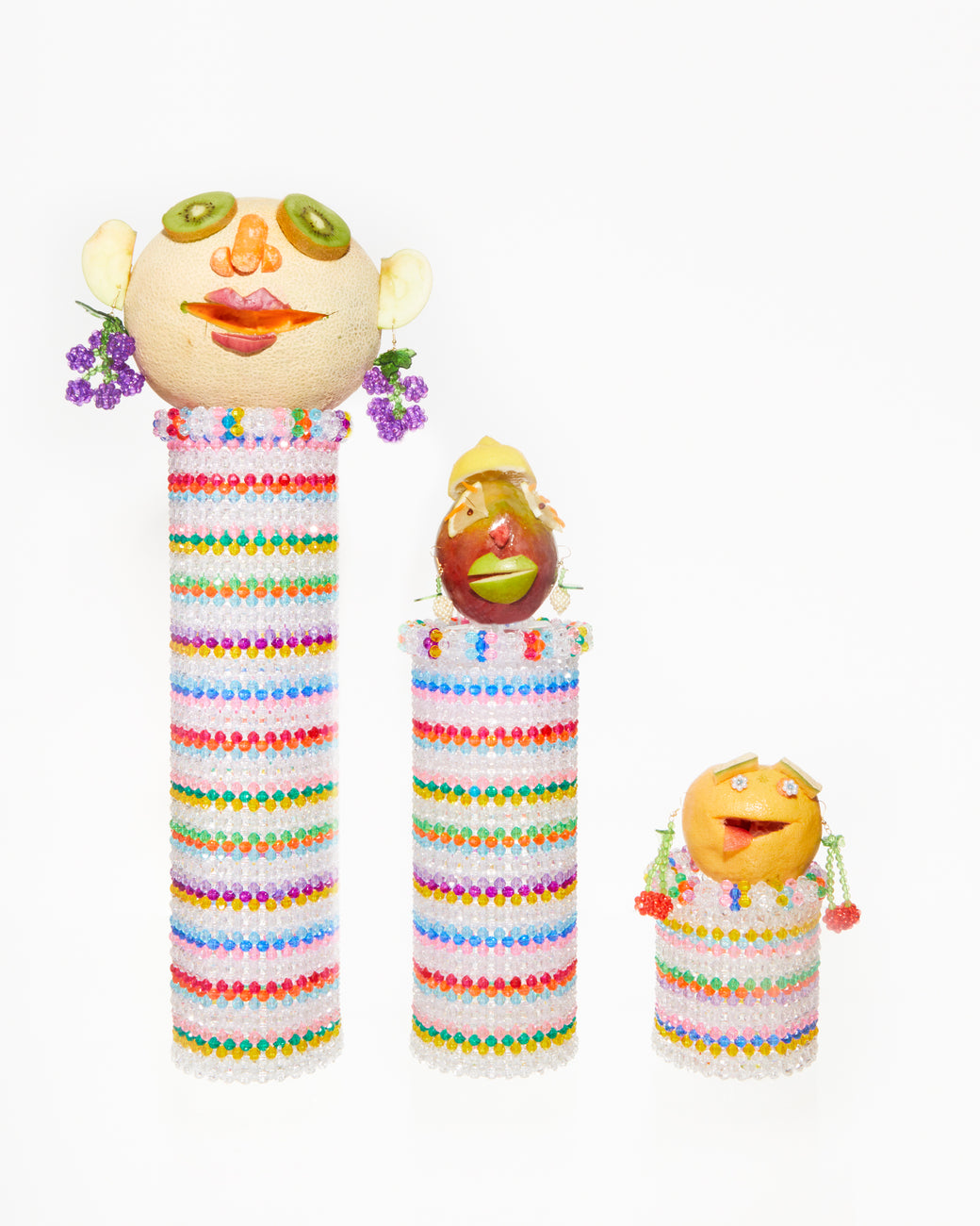 Beaded Vase